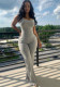 Gray Straps Bell Bottom Pocket Casual Jumpsuit