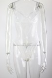 Women sexy lace suspender Jumpsuit