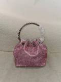 Women Rhinestone Handbag Full Diamond Messenger Bag
