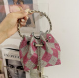 Women Rhinestone Handbag Full Diamond Messenger Bag