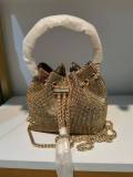 Women Rhinestone Handbag Full Diamond Messenger Bag