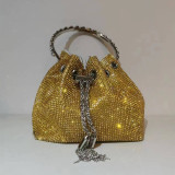 Women Rhinestone Handbag Full Diamond Messenger Bag