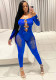 Women Sexy Mesh Jacquard Cutout Jumpsuit