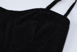 Women Long Sleeve Sexy Camisole Dress