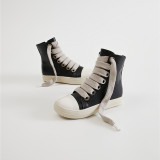 Spring High Top Shoes Thick Shoelaces Men And Women Same Style Couple Sneakers