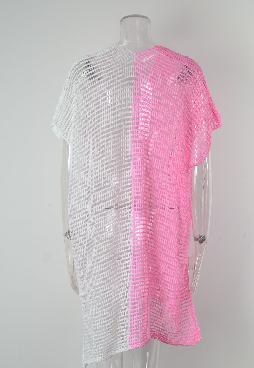 Knitted Hollow-Out Tassel Cover-Up Blouse for Summer Holidays