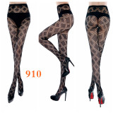 Women Mesh Jacquard Pantyhose