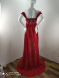 Pregnant Women Sexy Off Shoulder Slit Maxi Party Dress