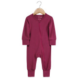 Baby Bamboo Fiber Long Sleeve Romper