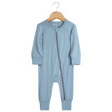 Baby Bamboo Fiber Long Sleeve Romper