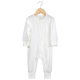 Baby Bamboo Fiber Long Sleeve Romper