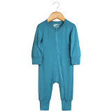 Baby Bamboo Fiber Long Sleeve Romper