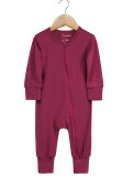 Baby Bamboo Fiber Long Sleeve Romper