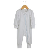 Baby Bamboo Fiber Long Sleeve Romper