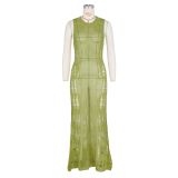 Women Summer Sexy Hollow Beach Long Dress