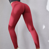 Butt Lift Fitness Pants Women'S High Waist Tight Fitting Yoga Leggings Moisture Wicking Running Sports Pants