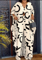 Women'S Spring Summer Letter Print V-Neck Long-Sleeve Top Suit For Women Women'S Spring Summer Letter Print V-Neck Long-Sleeve Top Suit For Women