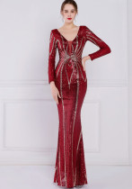 sequins plus Plus Size Fat Size Formal Party Evening Dress