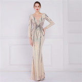 sequins plus Plus Size Fat Size Formal Party Evening Dress