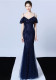 Plus Size Women Sequined Formal Party Maxi Evening Dress