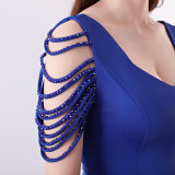 sexy fishtail dress bride wedding toast clothing