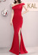 Off Shoulder Formal Party Evening Dress Women Fashion Party Long Elegant Slim Fit Sexy Fishtail Dress