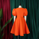 Plus Size Women's Summer Chic Formal Party Dress