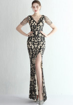 Plus Size Women Plus Size Sequins Formal Party Maxi Evening Dress Plus Size Women Plus Size Sequins Formal Party Maxi Evening Dress