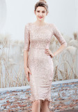 Women Elegant Formal Party Maxi Mermaid Evening Dress
