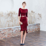 Women Elegant Formal Party Maxi Mermaid Evening Dress