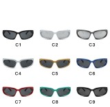 Sports sunglasses y2k goggles fashion sunglasses men and women trendy party glasses