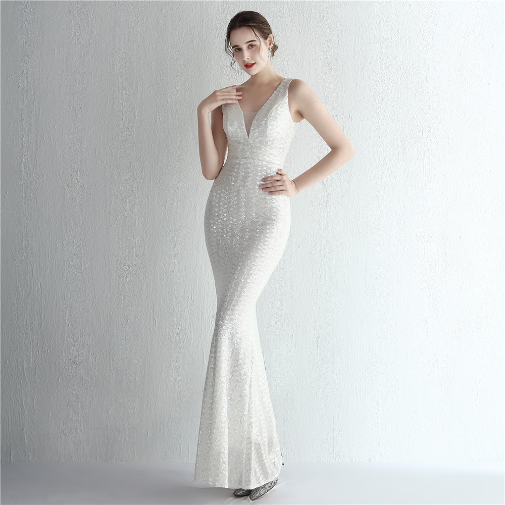 sequins plus Plus Size Formal Party Evening Dress