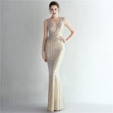 sequins plus Plus Size Formal Party Evening Dress