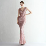 sequins plus Plus Size Formal Party Evening Dress