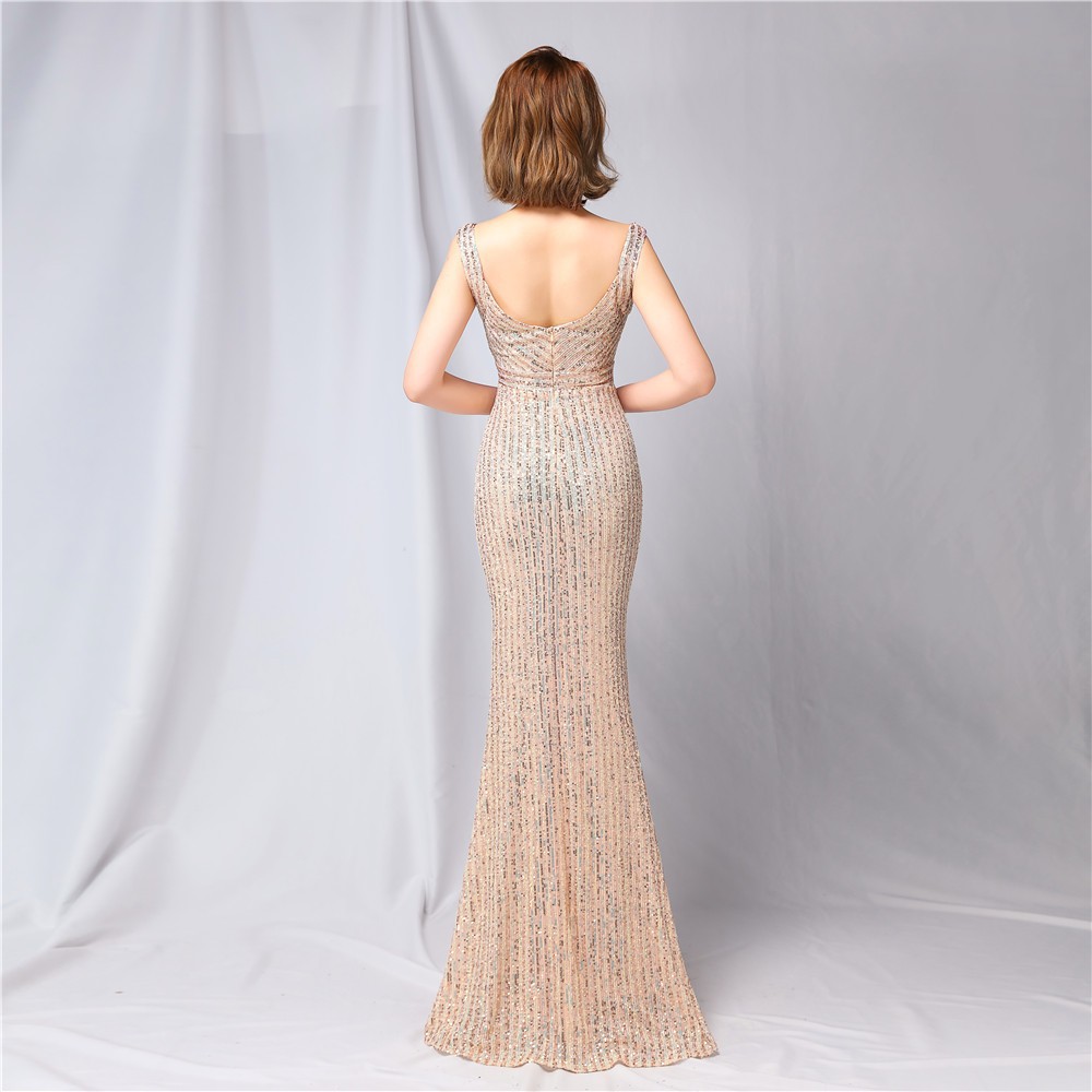 sequins plus Plus Size Formal Party Evening Dress