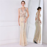 sequins plus Plus Size Formal Party Evening Dress