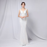 sequins plus Plus Size Formal Party Evening Dress