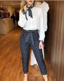 Shirt+Pants Casual Two-Piece Set