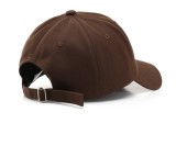 Spring And Autumn Fashion Simple Letter Embroidery Curved Eaves Peaked Cap Men'S Outdoor Sports Sunscreen Sunshade Sun Hat