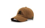 Spring And Autumn Fashion Simple Letter Embroidery Curved Eaves Peaked Cap Men'S Outdoor Sports Sunscreen Sunshade Sun Hat