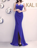 Formal Party Evening Dress Fashion Elegant Long Sexy Straps Slim Mermaid Cocktail Prom Dress