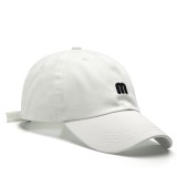 Women m Letter Embroidered Cap Simple Baseball Cap
