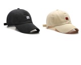 Women m Letter Embroidered Cap Simple Baseball Cap