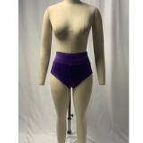 Sexy Shorts High Waist Butt Lift Tummy Control Exercise Yoga Pants Solid Color Casual Pants