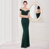 Plus Size Formal Party Mermaid Evening Dress