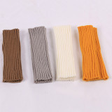 Acrylic wool half-finger arm sleeve long gloves