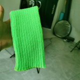 Warm woolen socks women's winter solid color adult leg socks