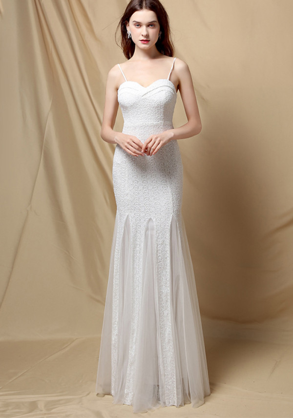 Long Sequins Plus Plus Size Formal Party Evening Dress