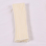 Acrylic wool half-finger arm sleeve long gloves