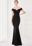 Long Super Plus Plus Size Formal Party Mermaid Evening Dress